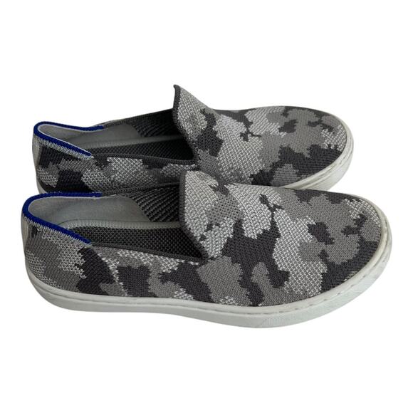 Rothy's Other - Rothy's Grey Camo Slip On Sneakers Size Kids 13